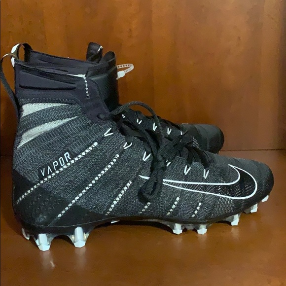 NWOT Nike Vapor Football Cleats black size 10 - Picture 6 of 16